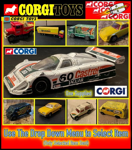 Vintage corgi spielzeugautos - corgi,