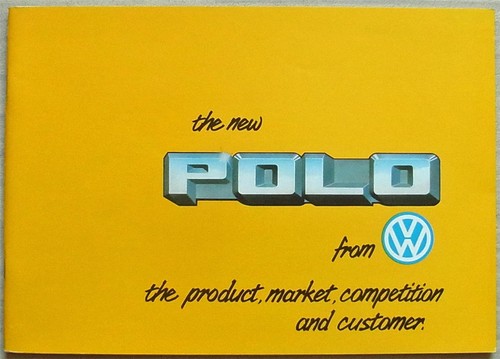 Volkswagen polo produkt - volkswagen,