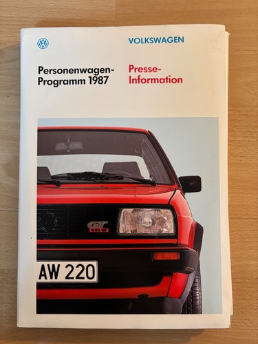 Pressemappe personenwagen - vw,